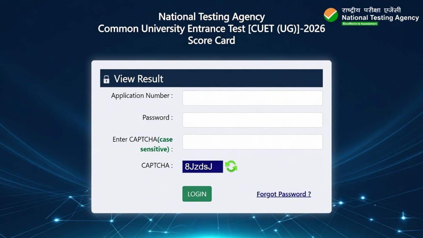 NTA releases CUET UG 2026 results, check at cuet.nta.nic.in