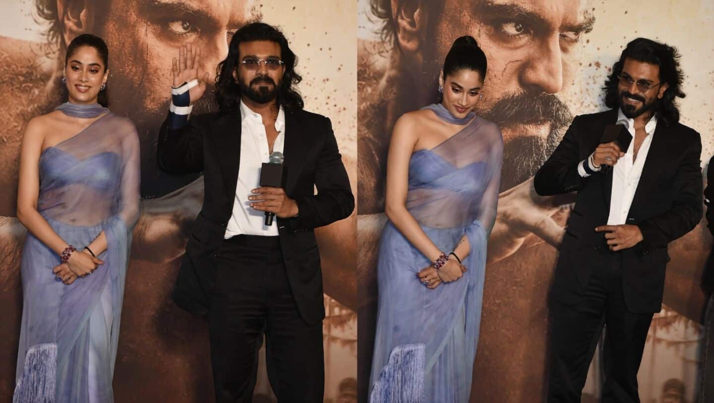 'Peddi' trailer pairs Charan and Kapoor in nostalgic tribute