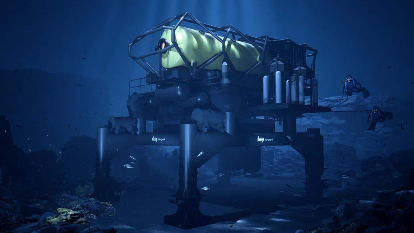 UK firm DEEP launches Vanguard habitat near Florida's Tennessee Reef