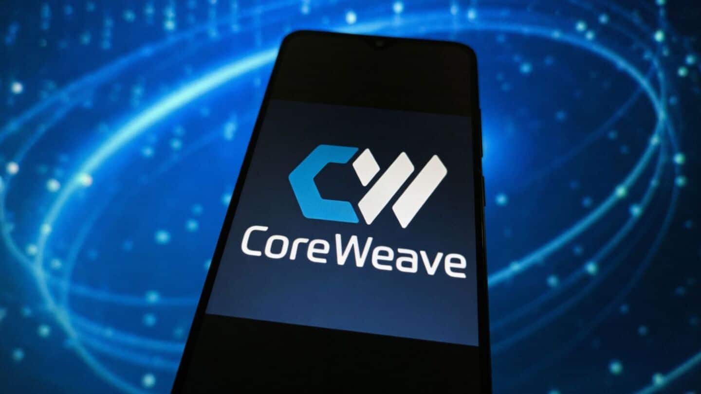 CoreWeave stock drops 16% as bond yields, borrowing costs rise