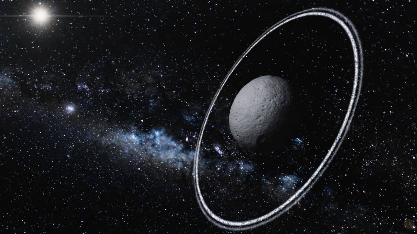 James Webb Space Telescope finds Chariklo's rings changing, challenging stability