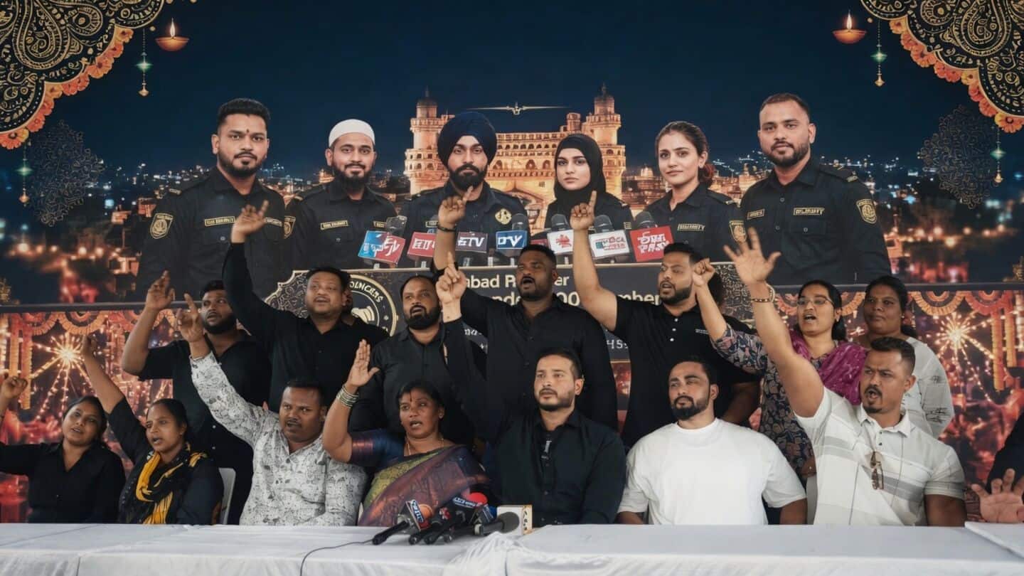 Hyderabad Muslim bouncers allege exclusion from dandiya gigs over religion