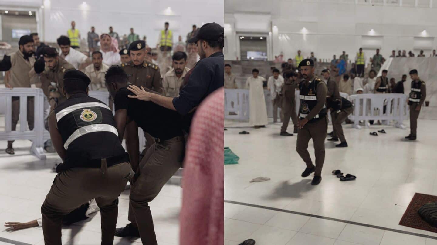 Saudi authorities say Mecca's Grand Mosque arrest not suicide bombing