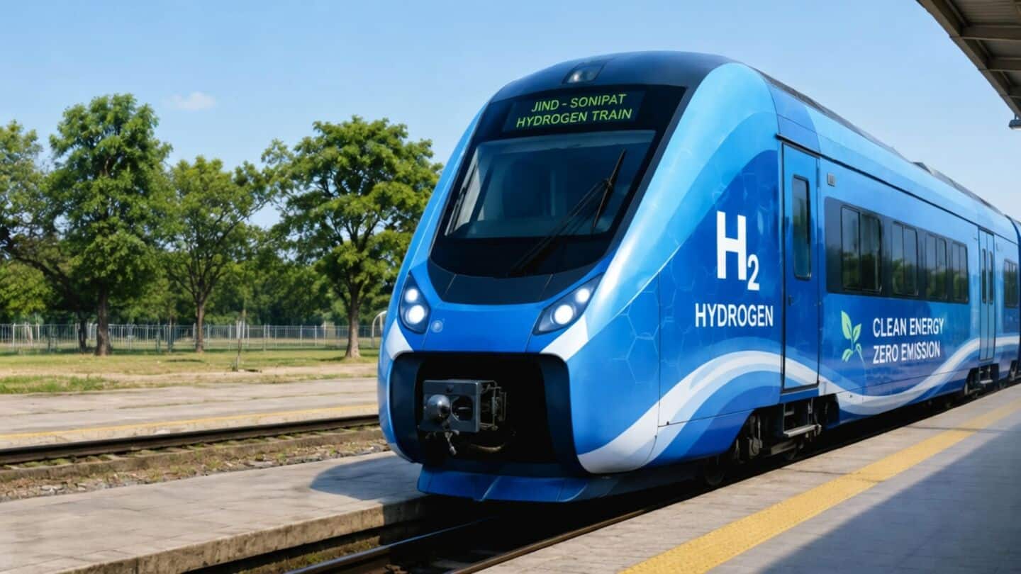 Indian Railways launches 1st hydrogen-powered train on Jind-Sonipat route