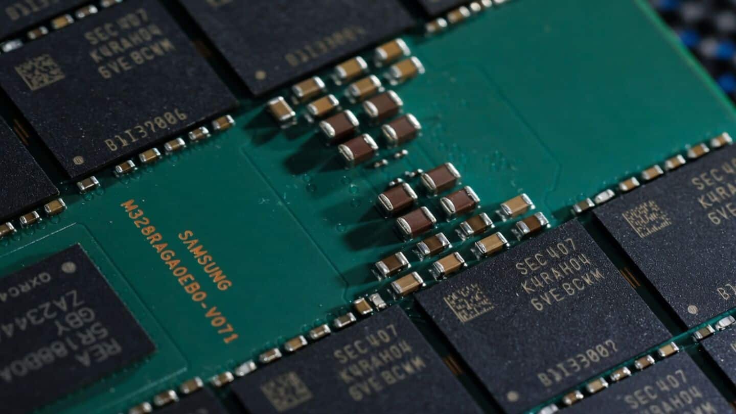 Investors doubt AI spending as global chip stocks tumble