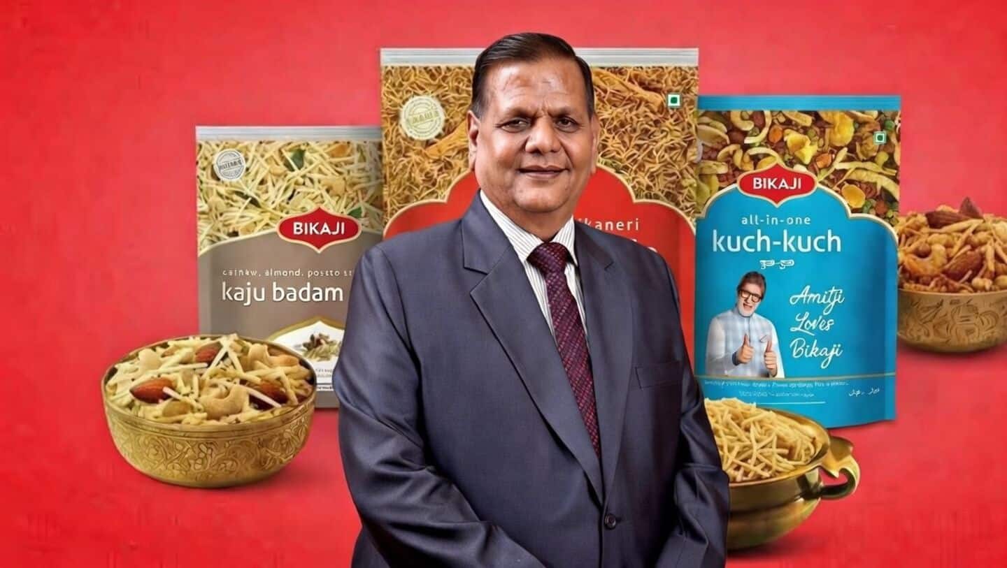 Shiv Ratan Agarwal dies at 75, man behind Bikaji Foods