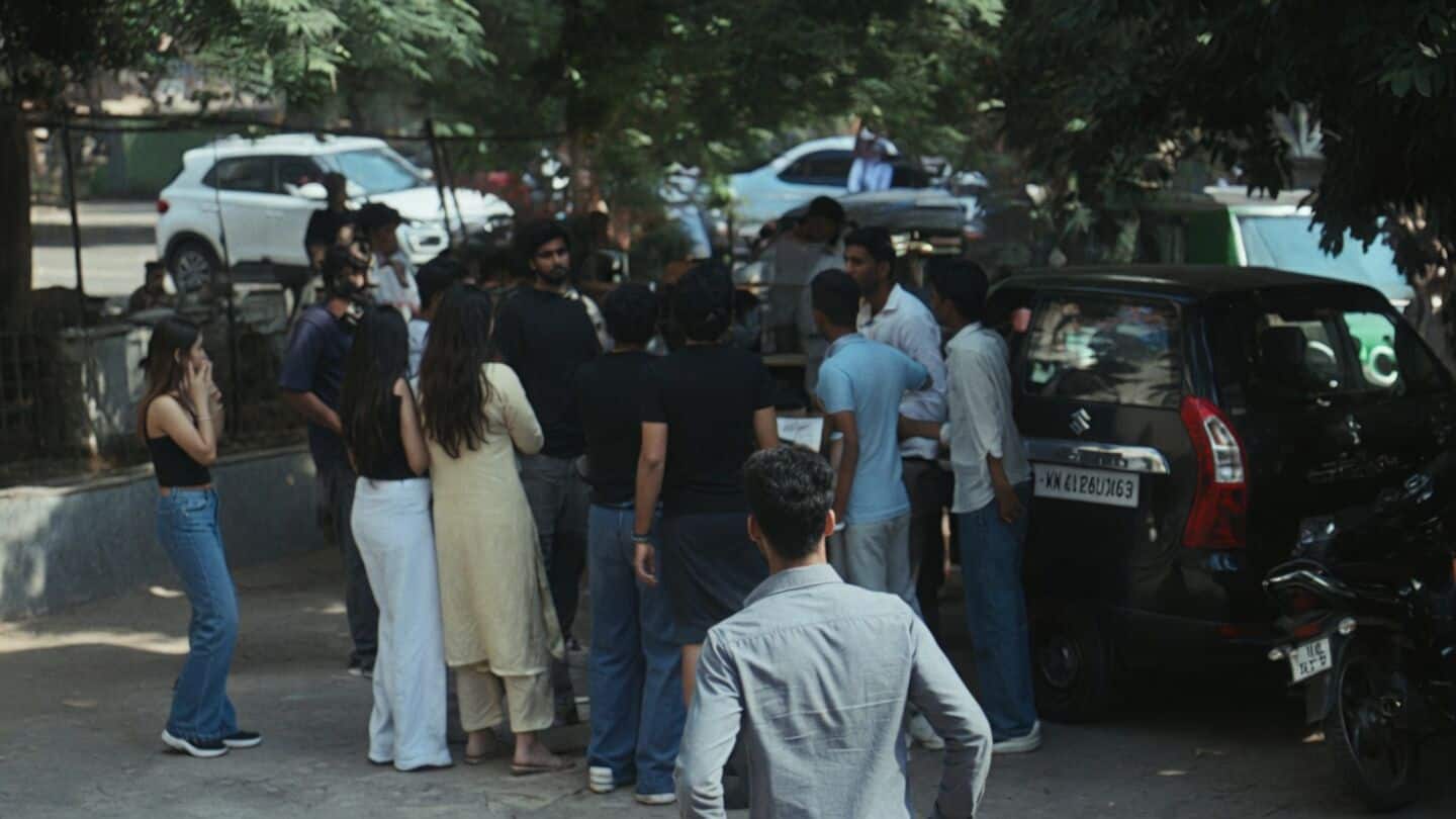 Thar SUV strikes student, alleged female assaults outside IILM University