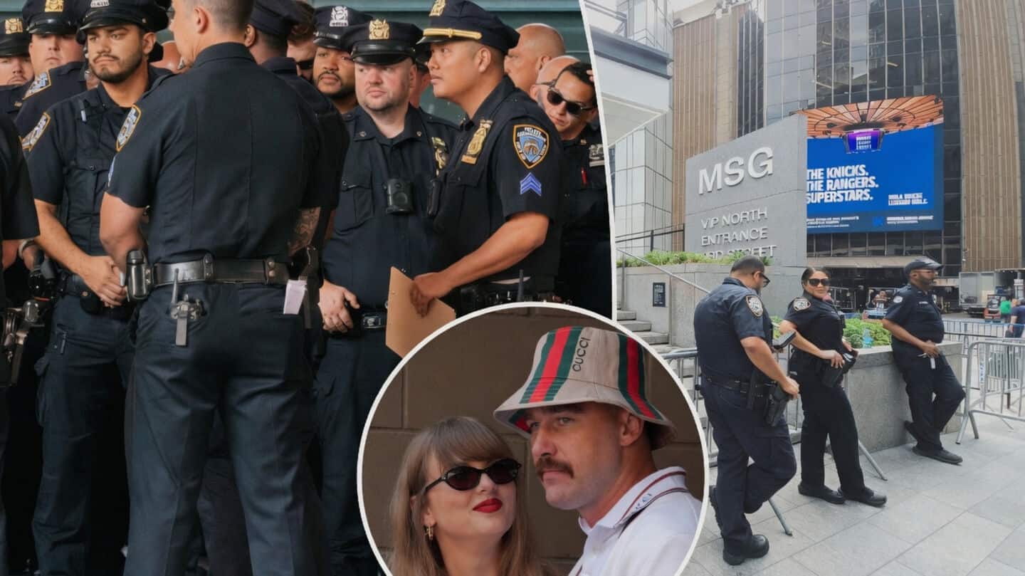 Swift, Kelce wedding security at Madison Square Garden exceeds $160,000
