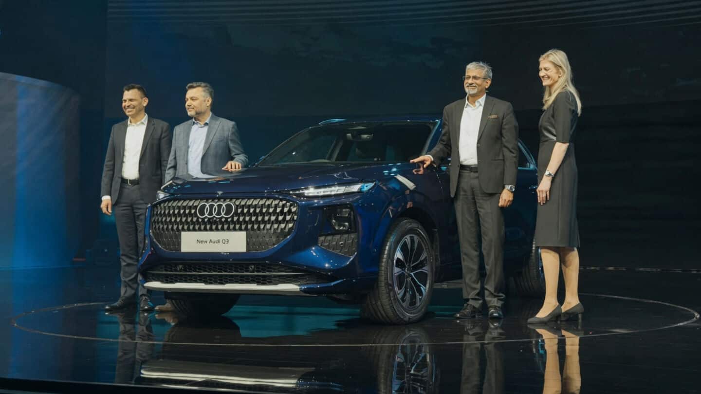 Audi launches locally built 2026 Q3 in India at ₹51.99L