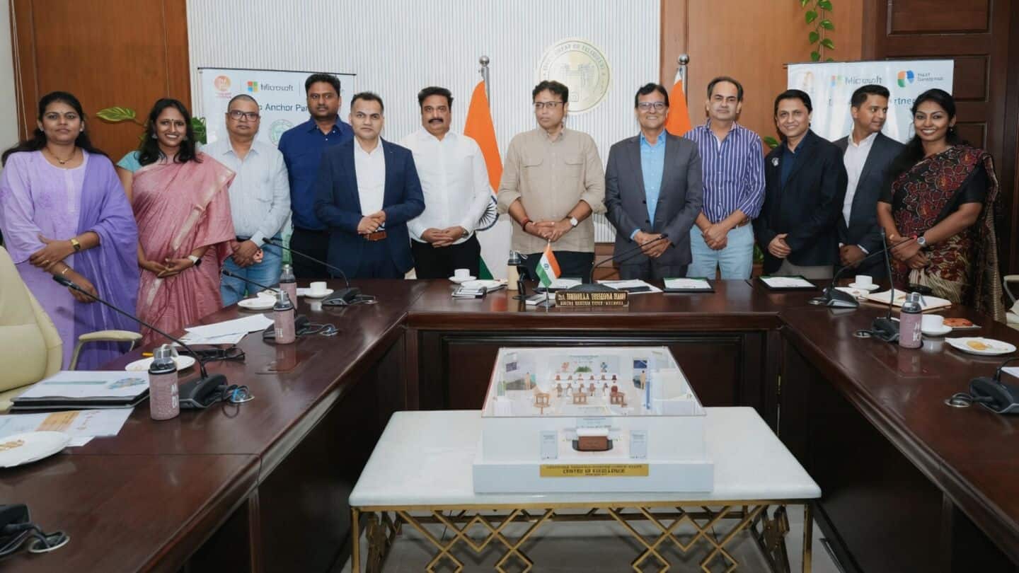 Telangana to open Green Skills Applied AI CoE in Hyderabad