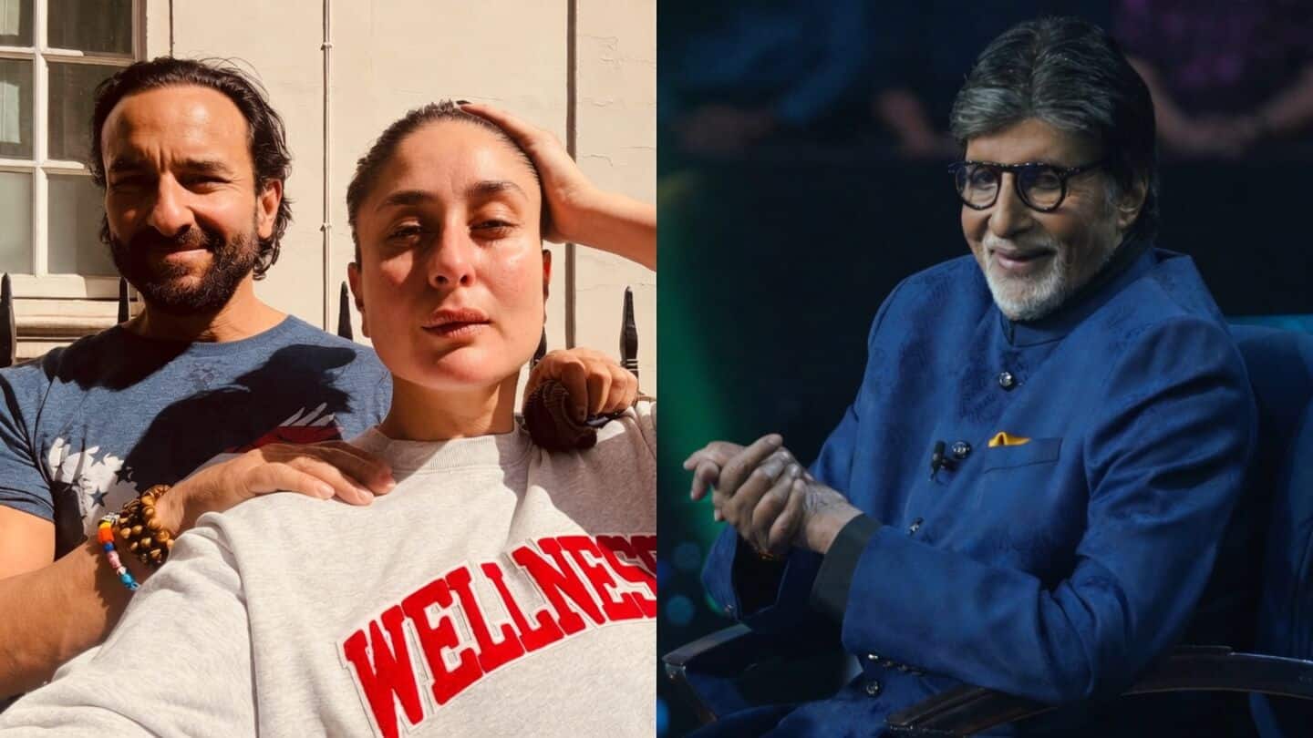 KBC में अमिताभ बच्चन ने किया सैफ अली खान से अपने रिश्ते का खुलासा, जानिए फिर क्या हुआ