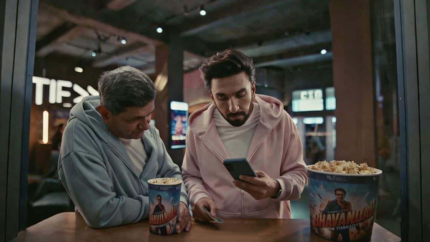 Singh and Padukone's RuPay ad 'Bhavandar' poster prompts Rathee speculation