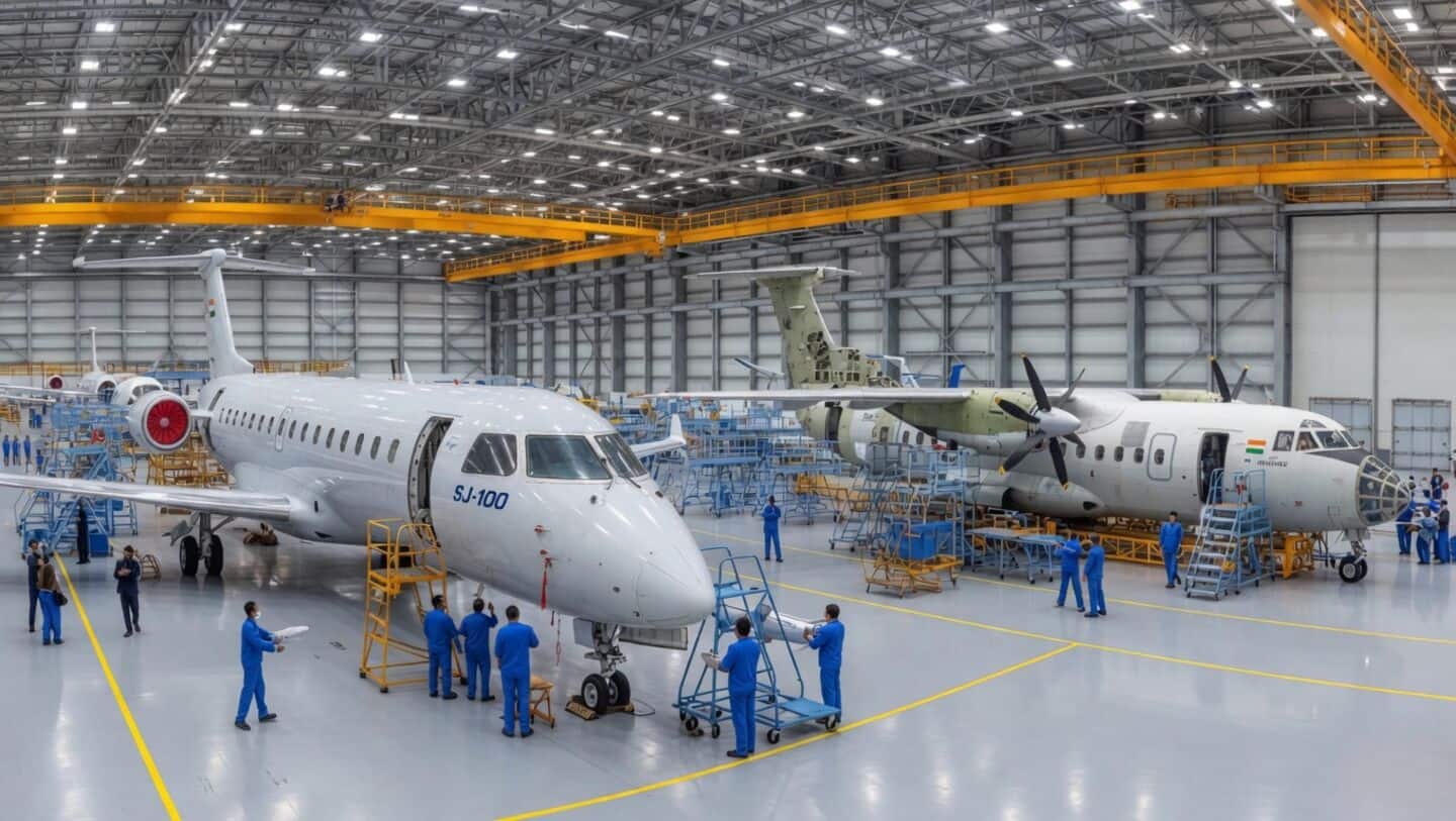 India seeks up to 200 SJ-100 and Il-114-300 aircraft