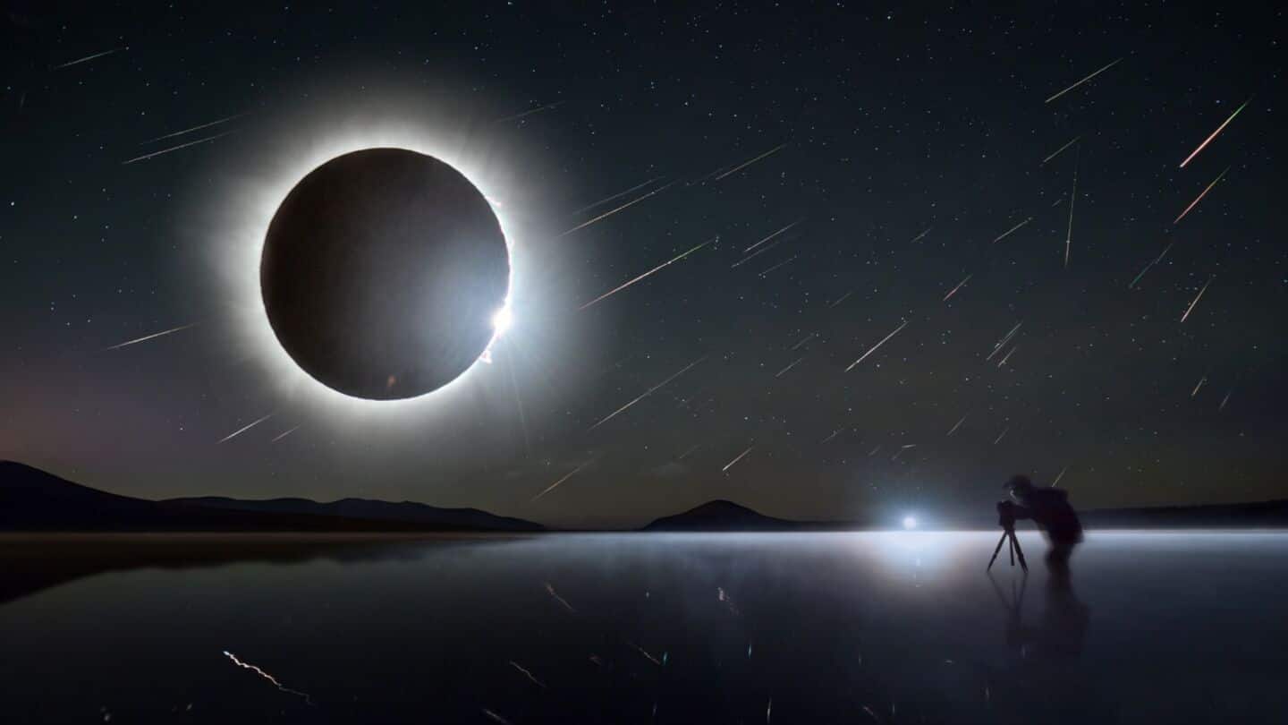 August 12 2026 total eclipse coincides with Perseid meteor peak