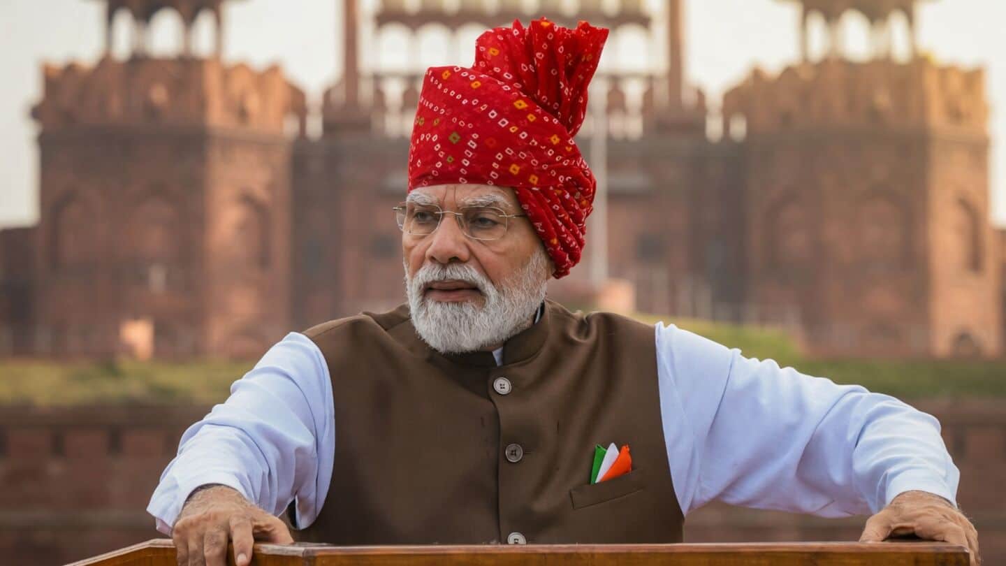 PM Narendra Modi announces AI training for 10 million youth