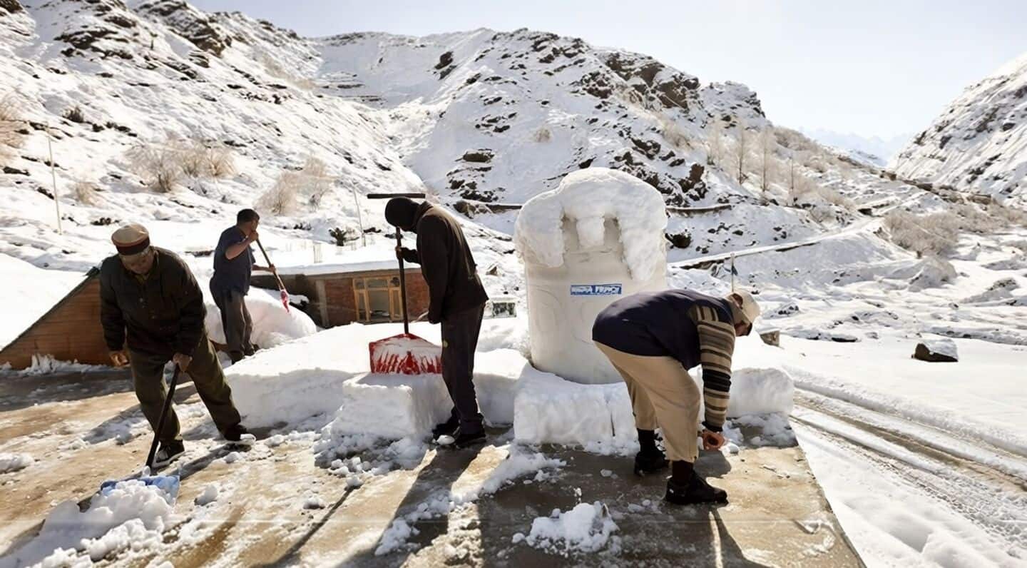 Heavy snowfall closes more than 140 roads in Lahaul-Spiti district