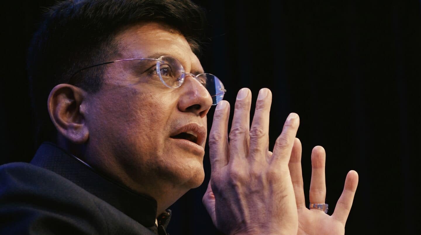 Piyush Goyal in Toronto pushes India Canada trade and investment