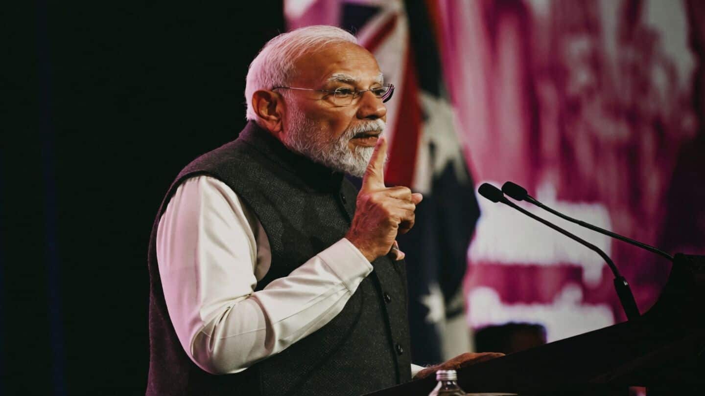 Narendra Modi announces India Australia working on bilateral investment treaty