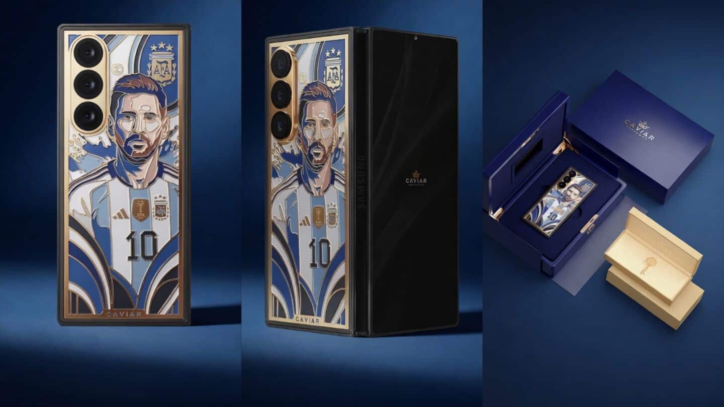 Caviar unveils Galaxy Z Fold 8 Ultra honoring Lionel Messi