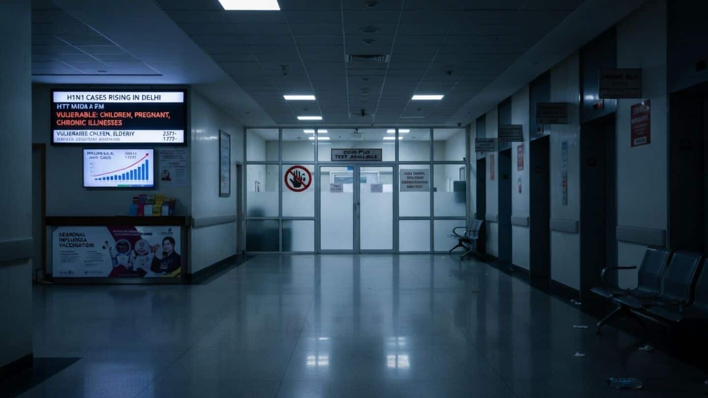 Delhi reports 1,777 H1N1 cases through August 20 this year