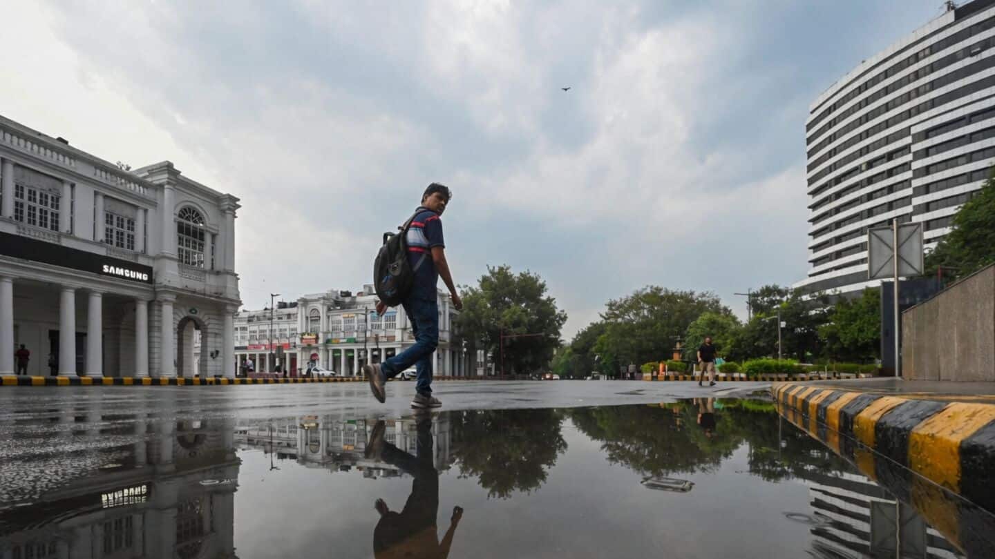 Delhi records 41.6mm October rainfall, air quality improves