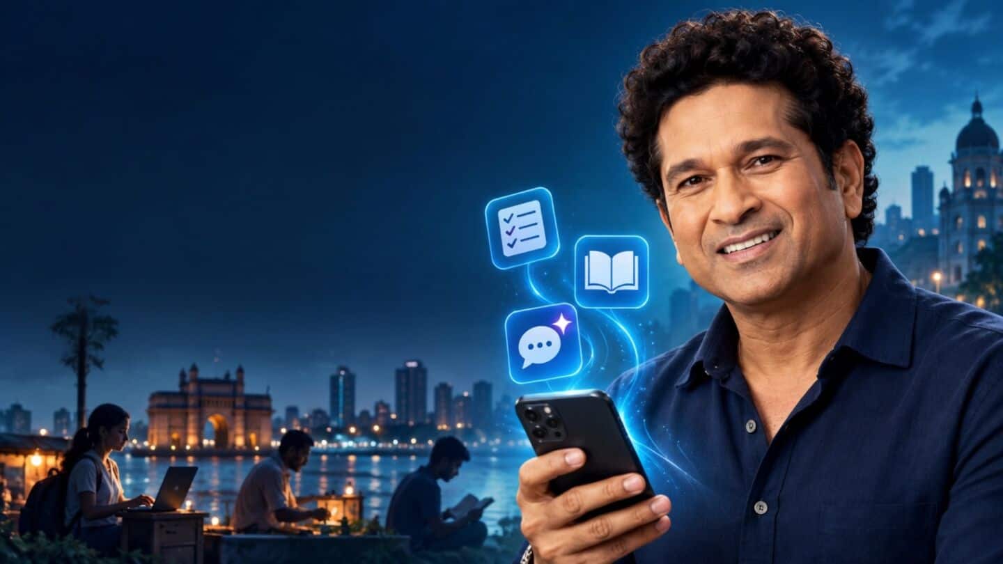 Sachin Tendulkar and OpenAI launch multi-year AI campaign in India