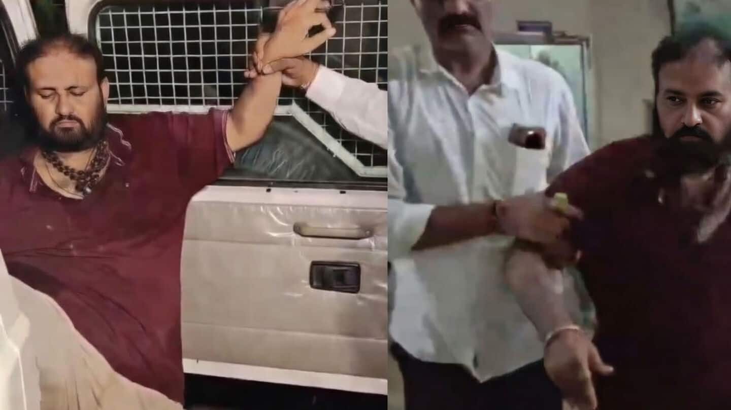 Deputy mamlatdar Mehul Nimeshbhai Bhatt arrested drunk in Bhavnagar again