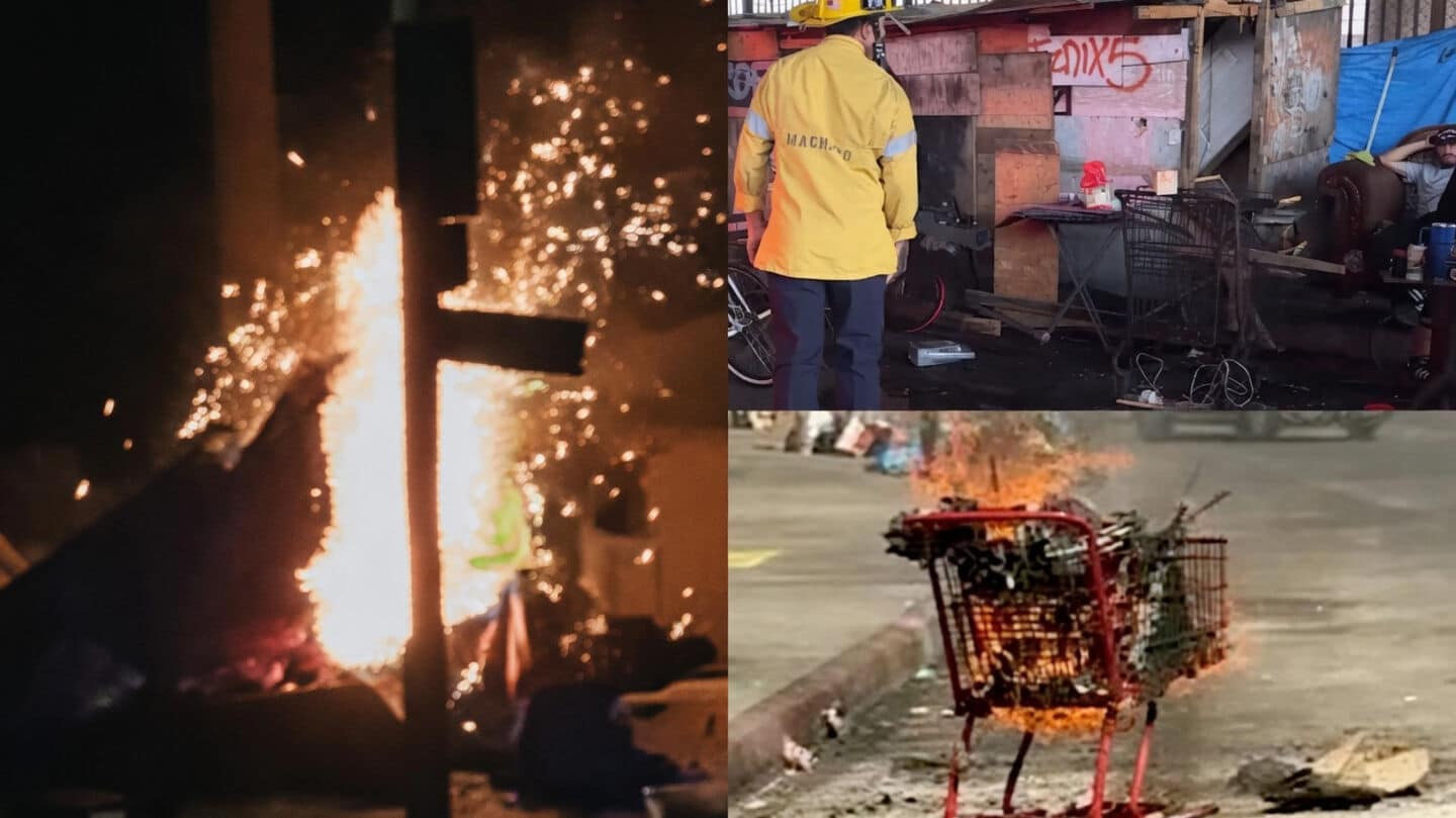 Los Angeles records more than 12,000 homeless-linked fires this year