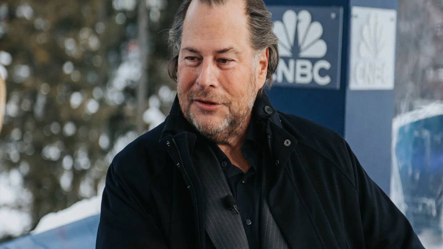 Marc Benioff says AI coding agents kept Salesforce engineering flat