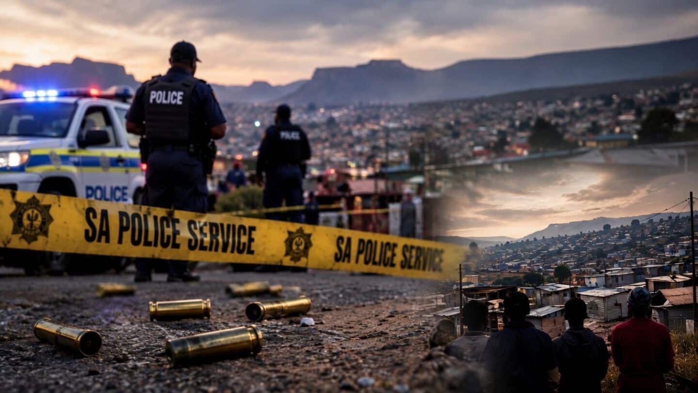 Five mass shootings leave 46 dead across South Africa
