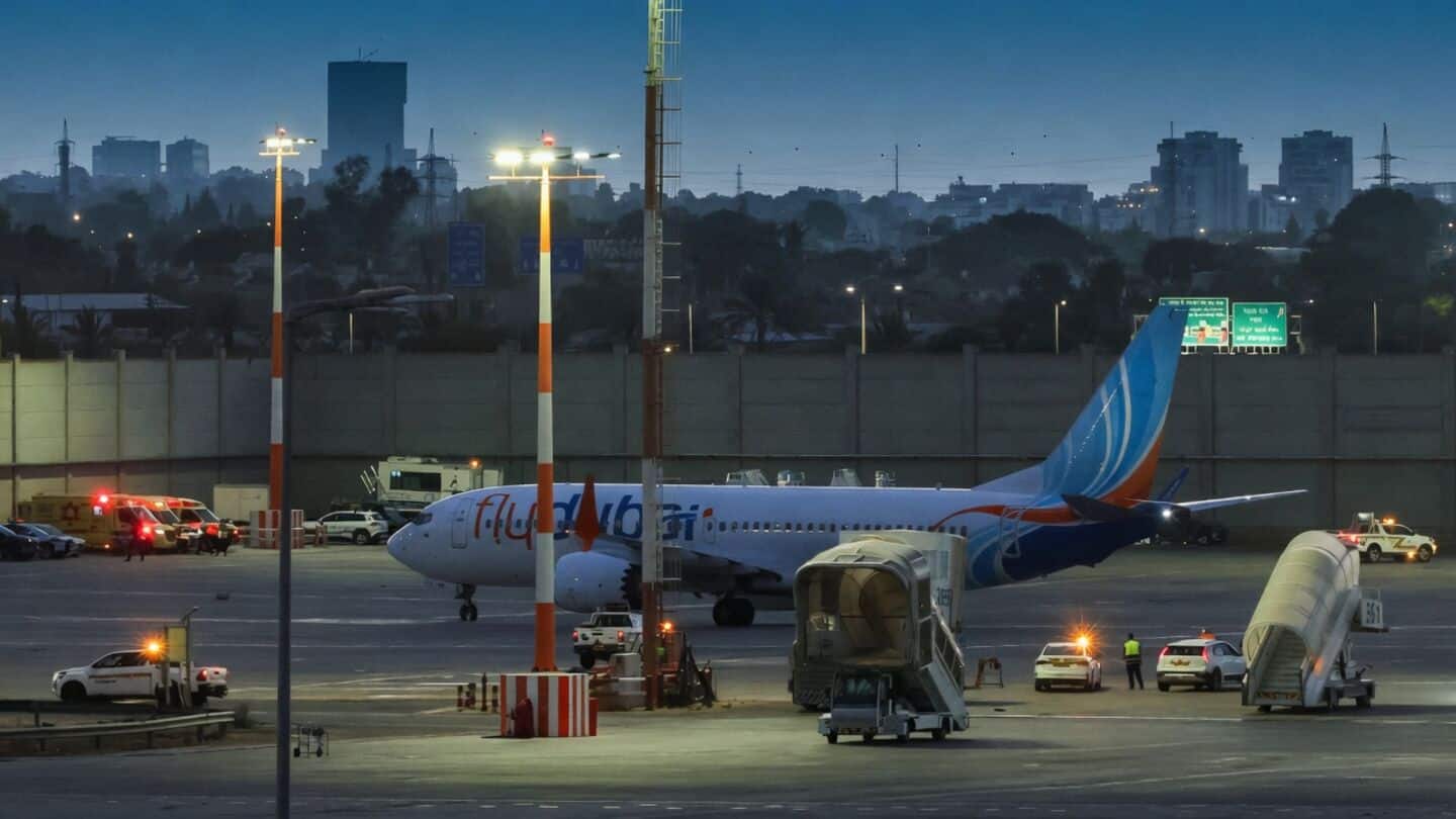 FlyDubai co-pilot allegedly tried to attack captain in flight