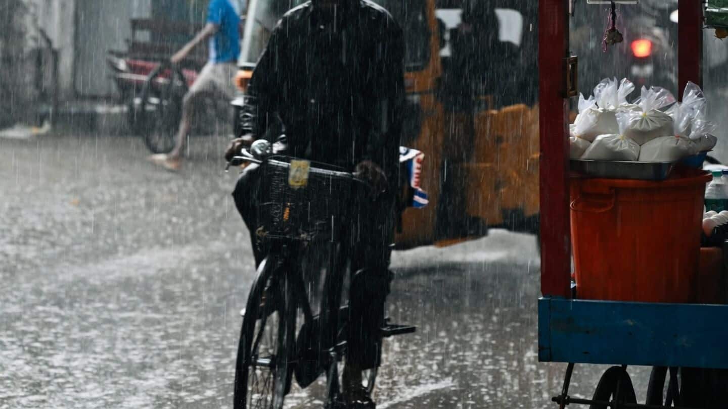 Southwest monsoon shifts north with lighter rain in Tamil Nadu