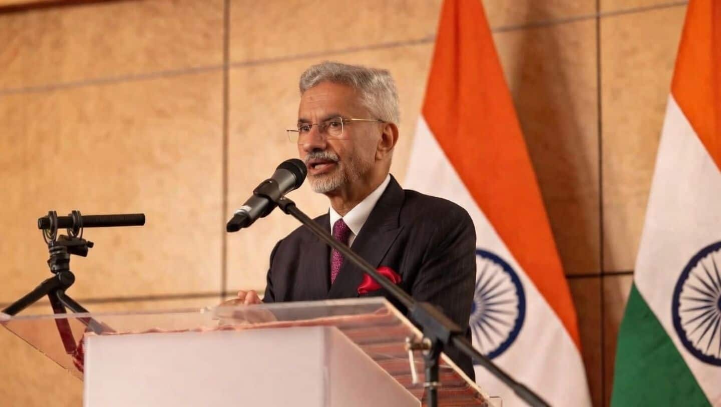 Jaishankar says world is no longer dominated by 1 country