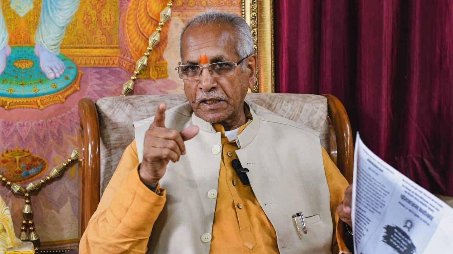 Champat Rai resigns and defends himself over Ayodhya donation allegations