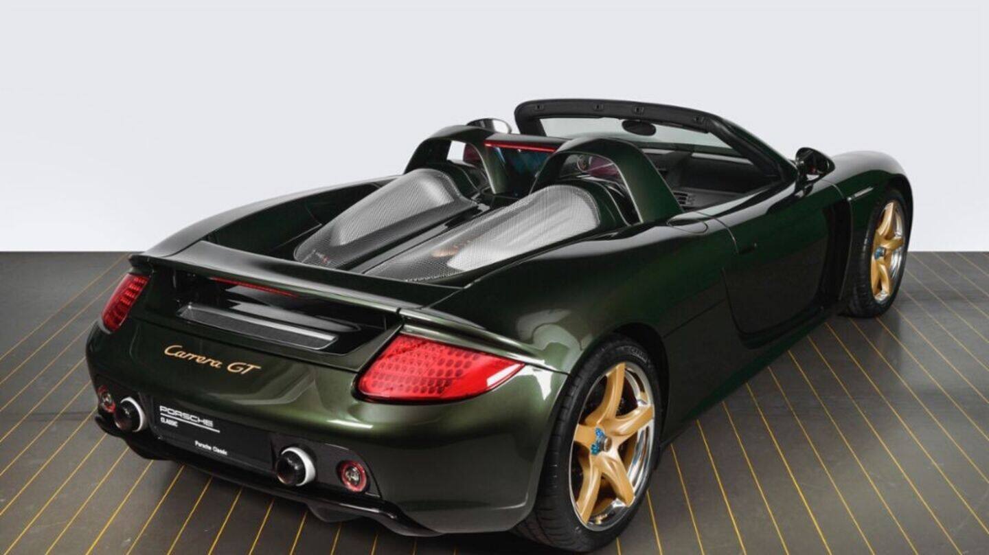 Porsche Carrera GT restored to '0-kilometer' glory, now worth over ₹20cr