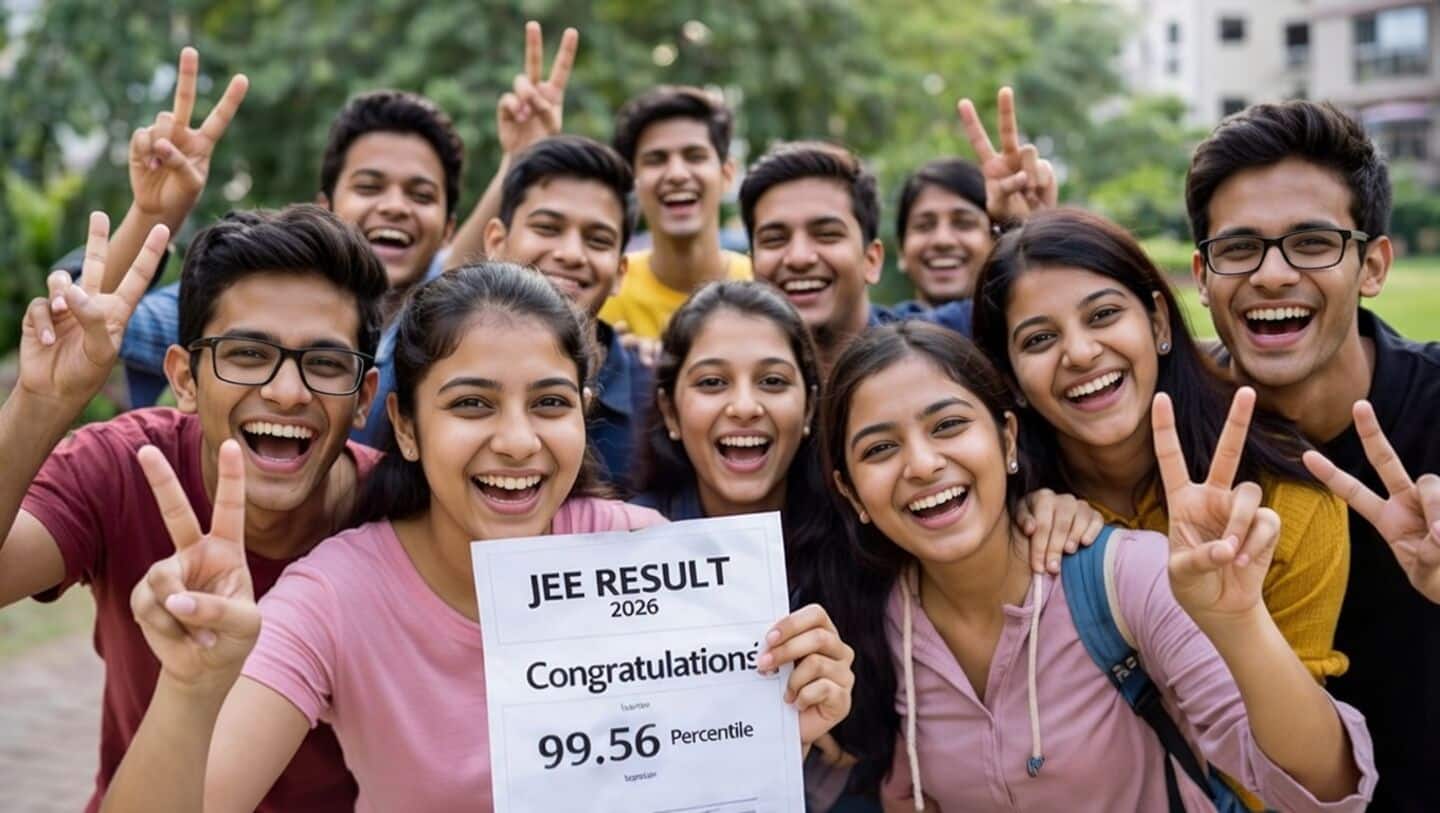 JEE Main 2026 results live on jeemain.nta.nic.in for students