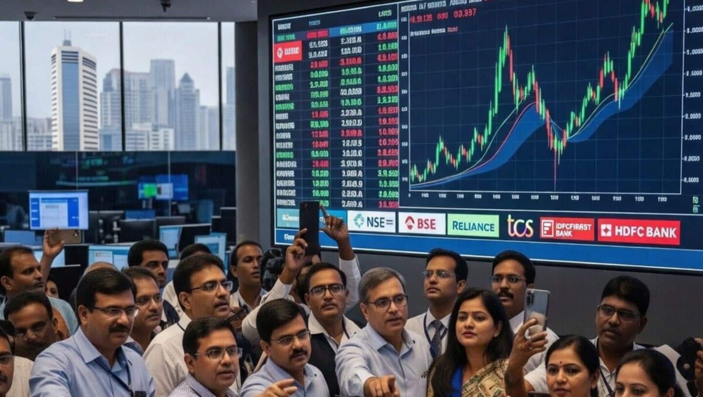 Sensex gains ₹4 lakh crore in a day