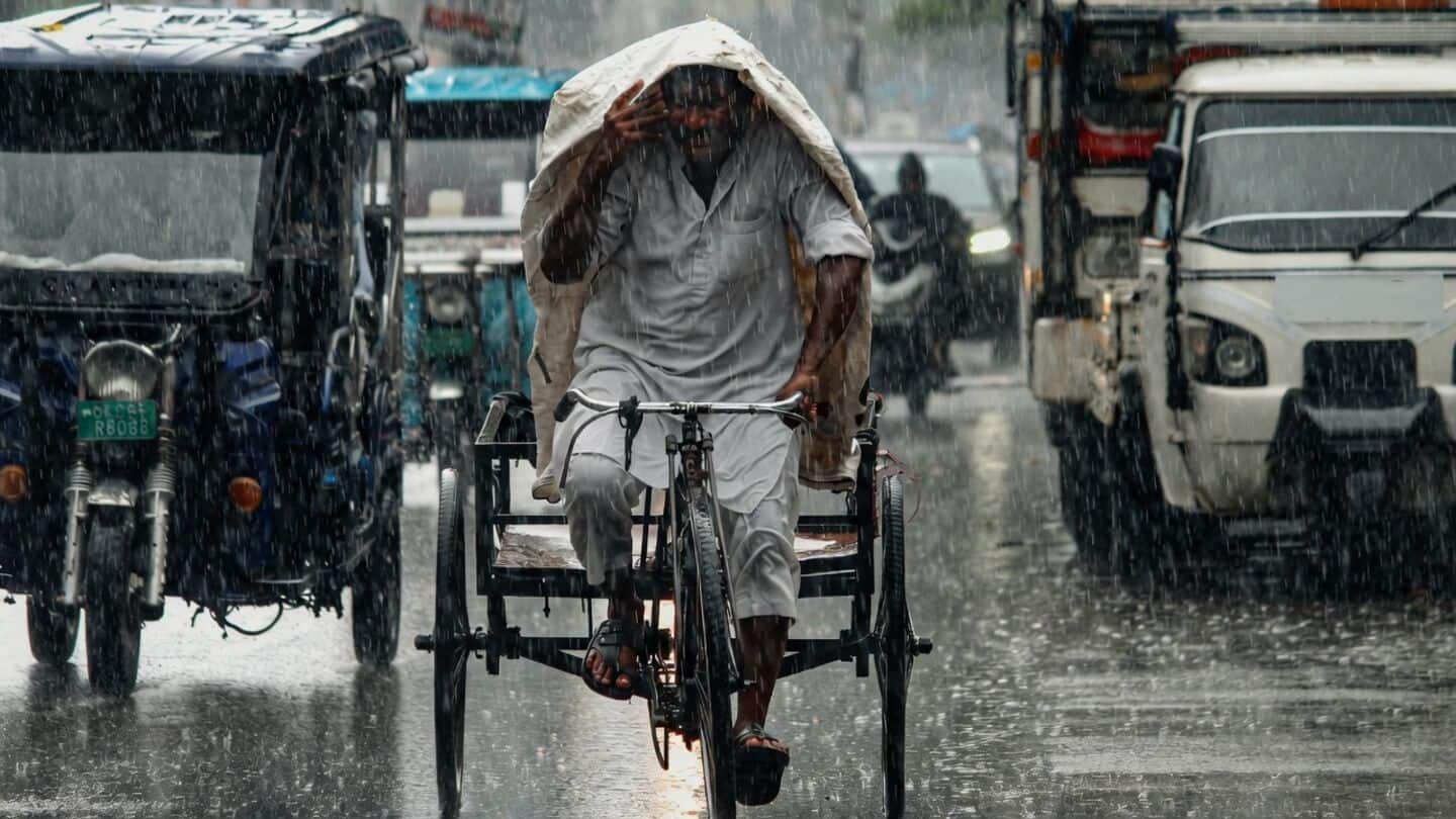 July monsoon in India uneven with overall rainfall near normal