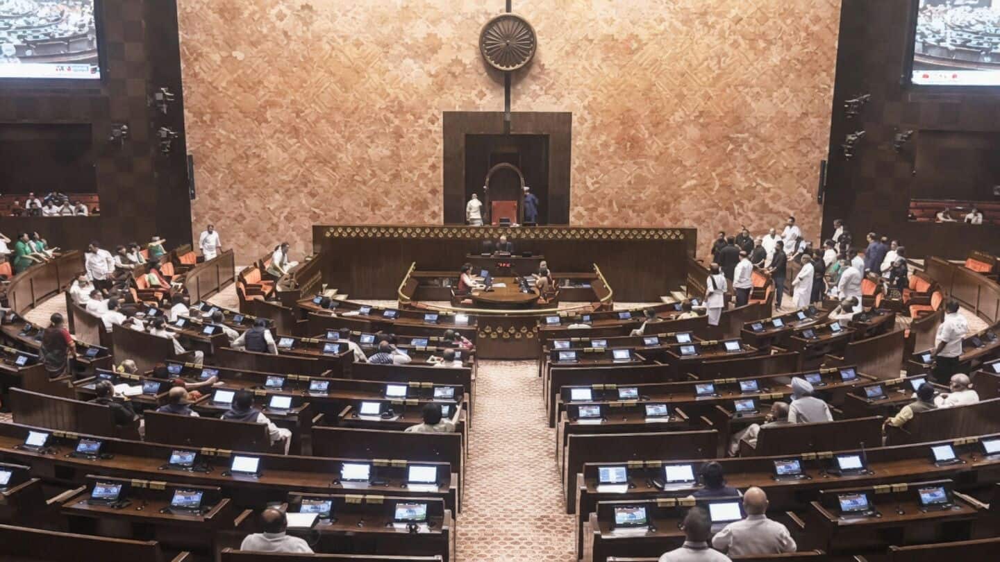 Rajya Sabha passes bill criminalizing obstructing and insulting Vande Mataram