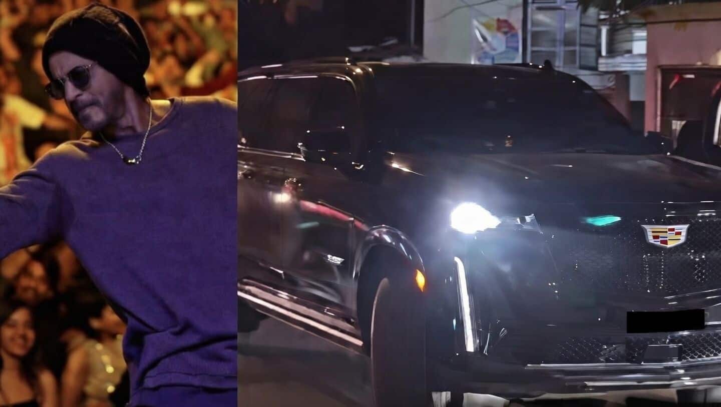Khan's Cadillac Escalade priced nearly 5cr goes viral in Mumbai