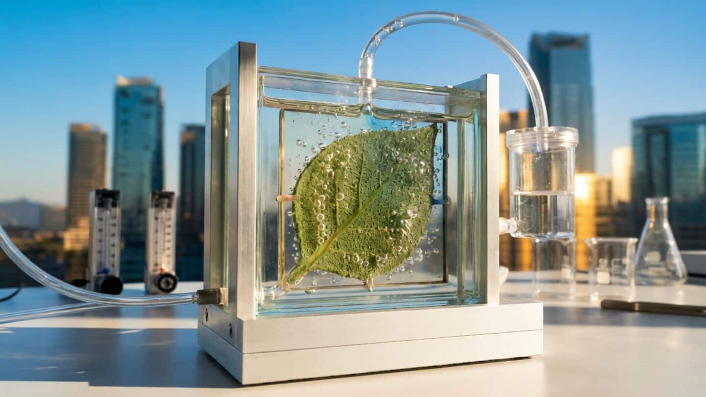 Osaka researchers built battery free artificial photosynthesis making formic acid
