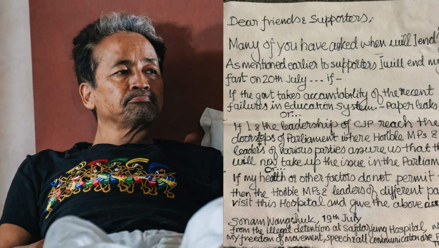Sonam Wangchuk lists conditions to end hunger strike amid protests