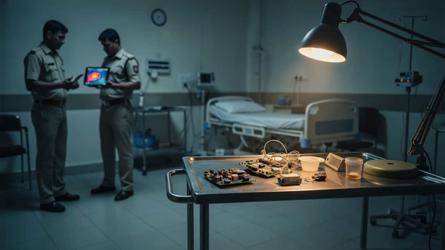 Bomb like device found in Hadapsar Usha Kiran Hospital washroom