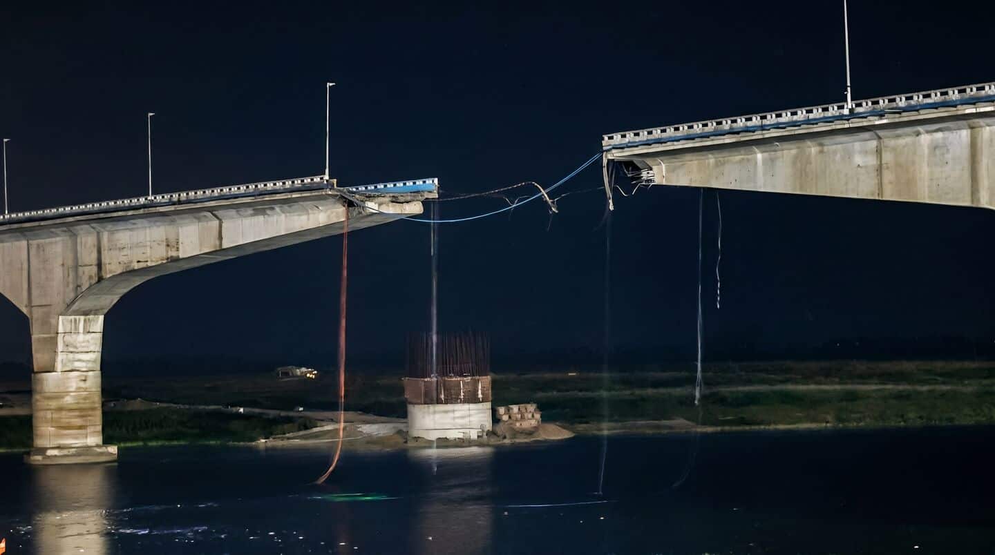 Bihar seeks Army and BRO help after Vikramshila bridge collapse