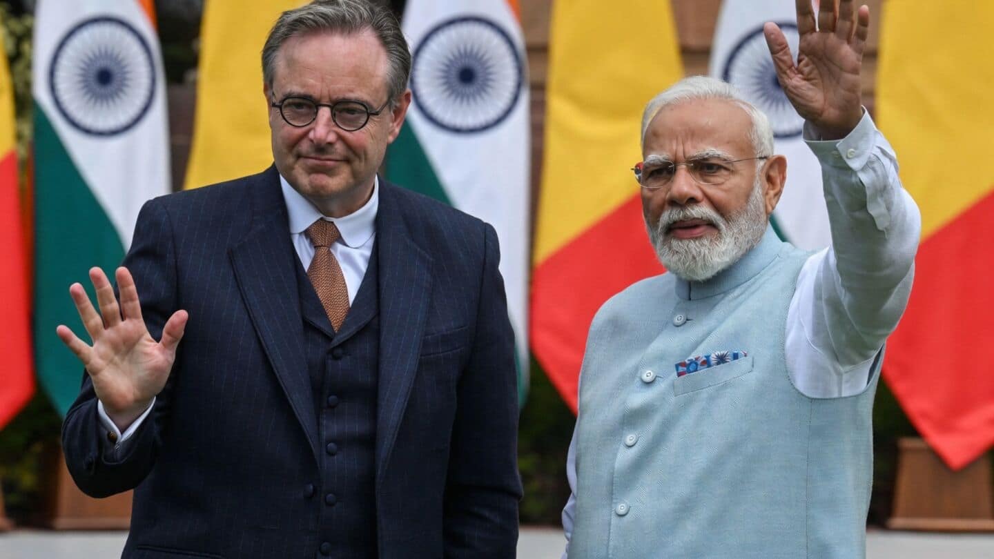 India and Belgium aim to double trade to $26bn