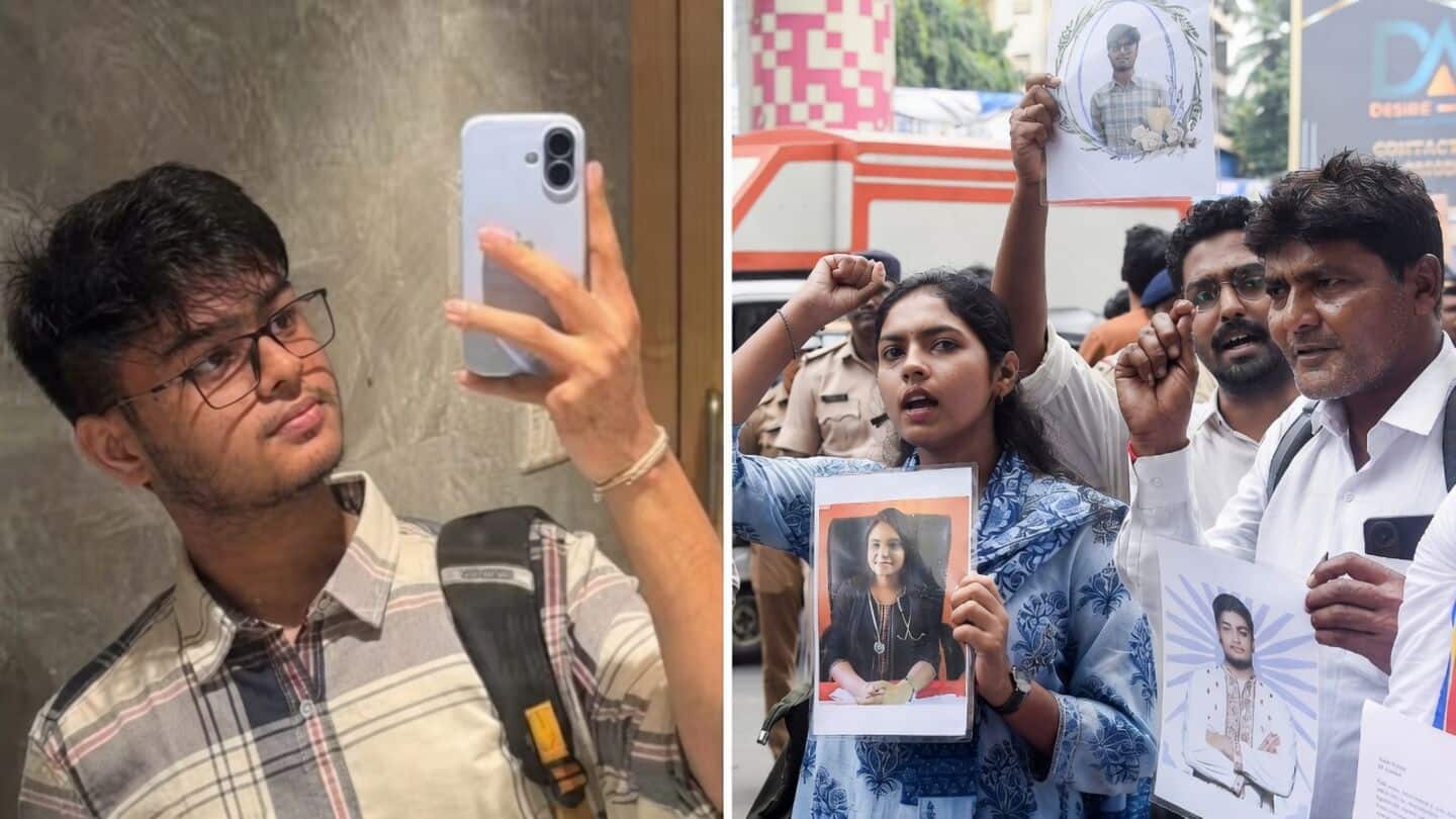 IIT Bombay students protest 9 days after Sahil Wakode's death