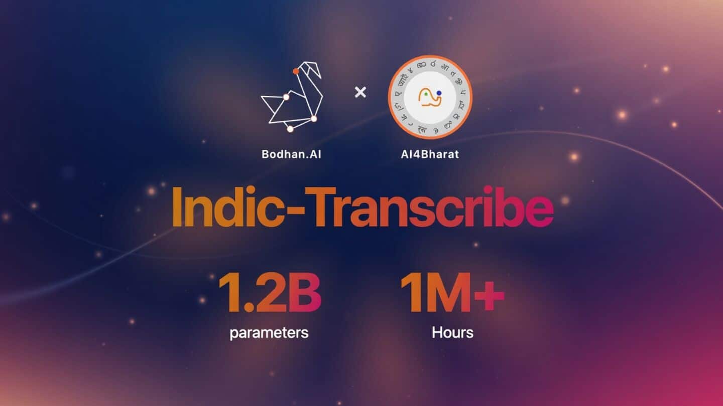 BodhanAI and AI4Bharat launch Indic-Transcribe recognizer for 26 Indian languages