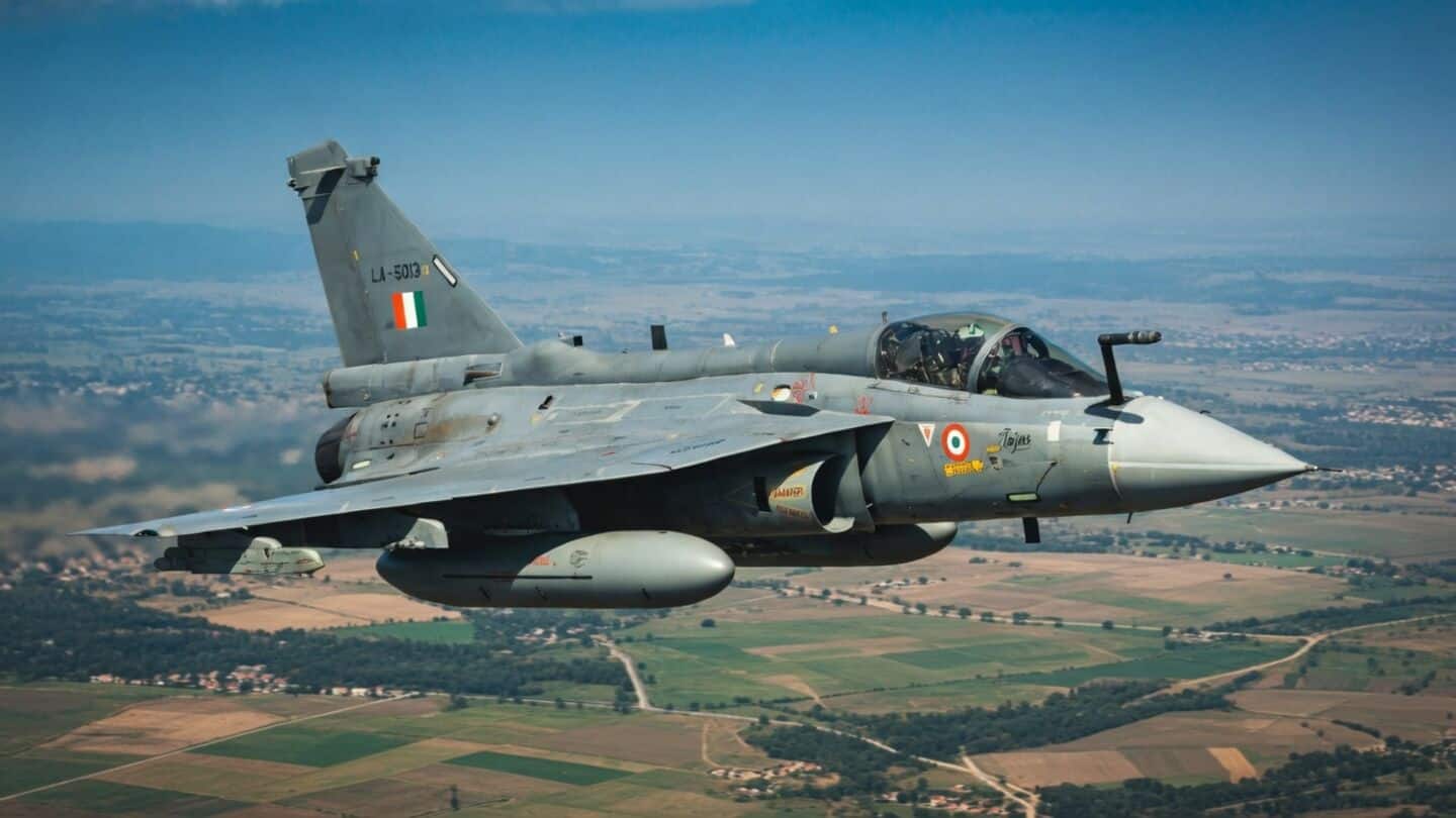 Air Chief Marshal AP Singh's farewell Tejas flight at Jodhpur
