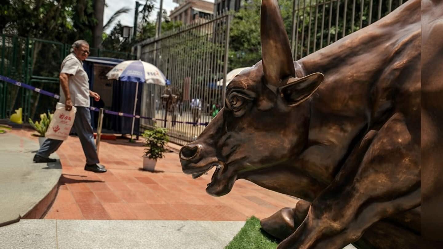 Sensex gains over 1,200 points, Nifty settles above 23,300 mark