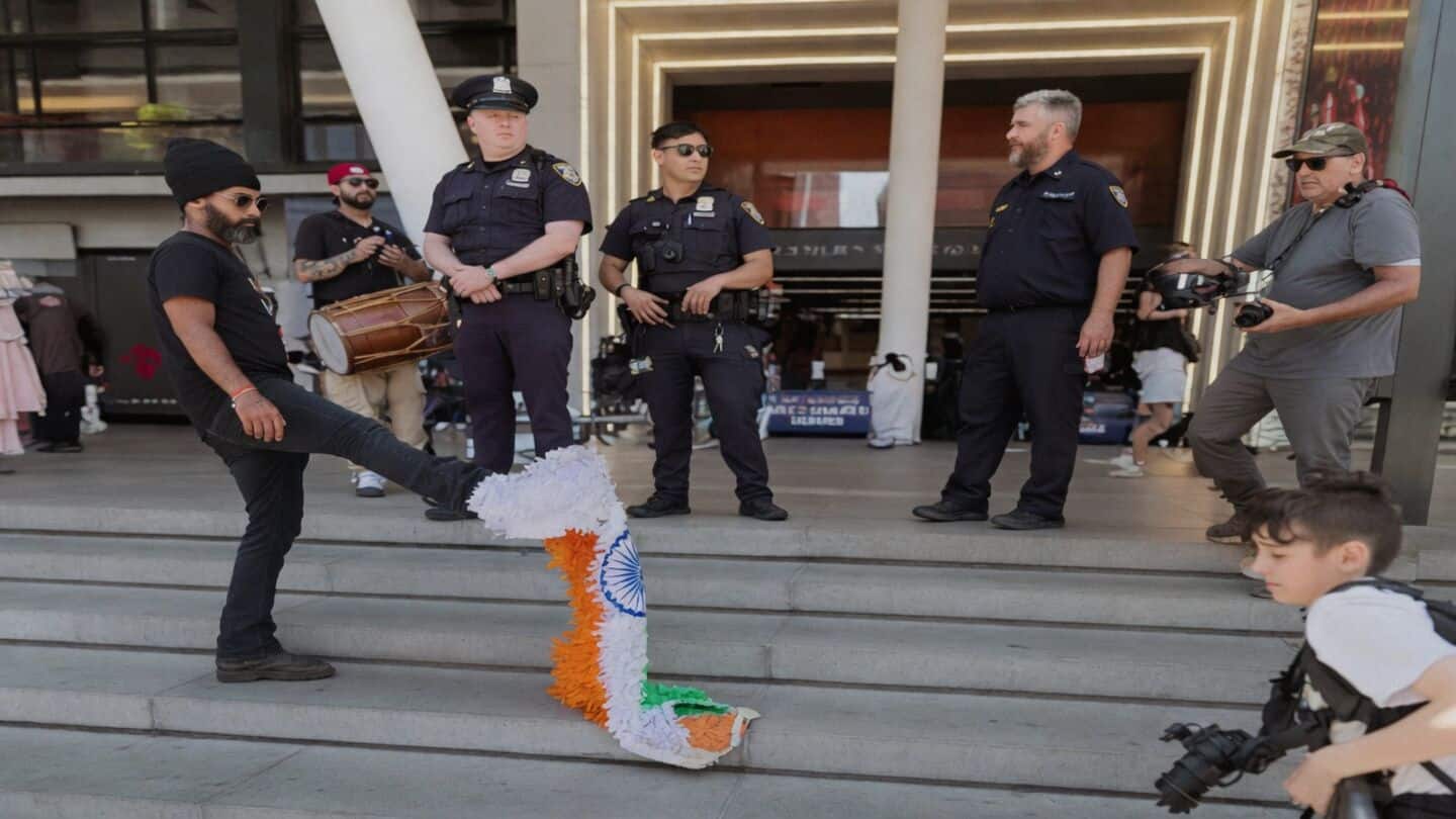 Kiren Rijiju condemns pro-Khalistan flag desecration at Madison Square Garden